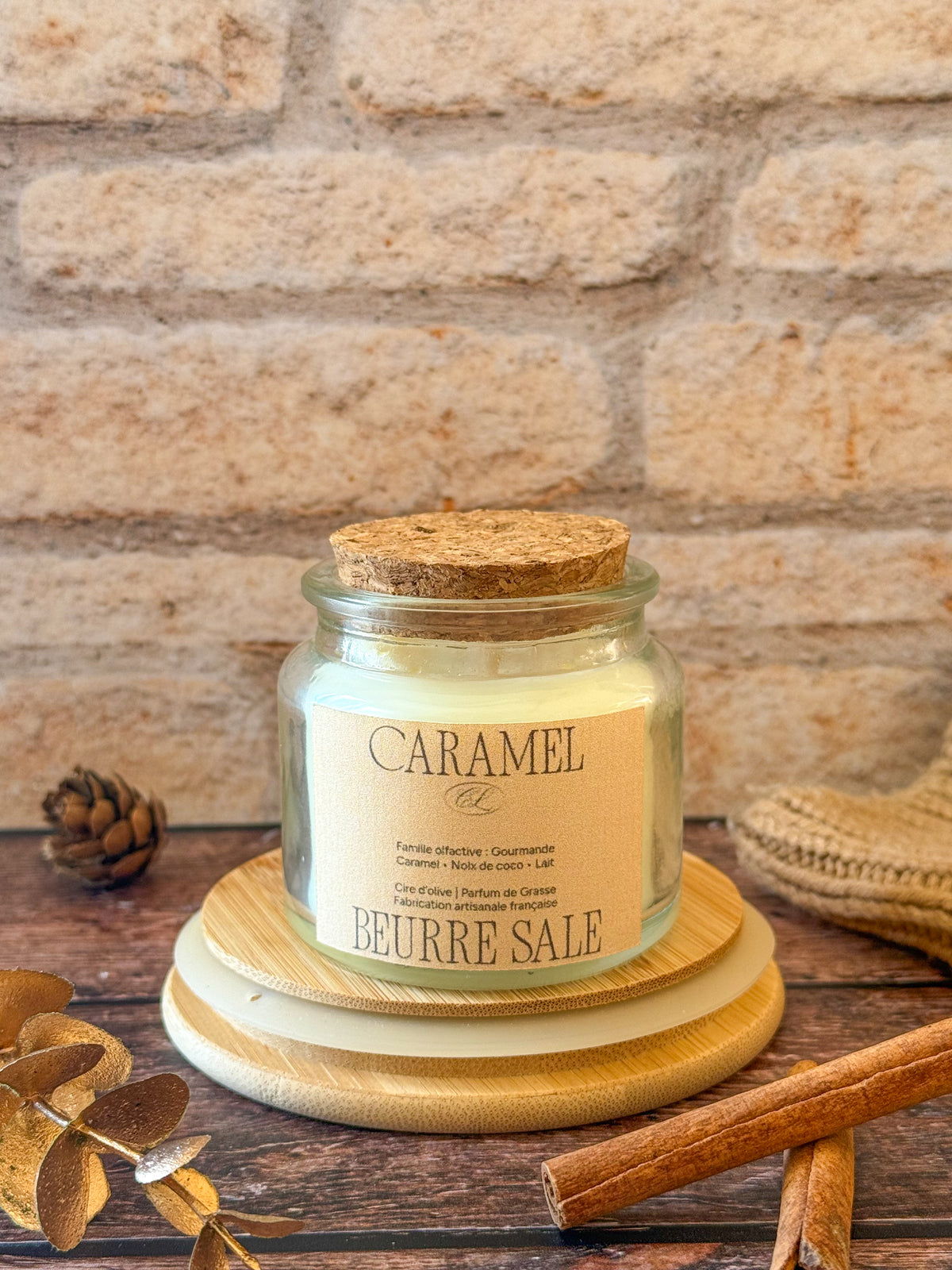 Bougie - Caramel beurre salé