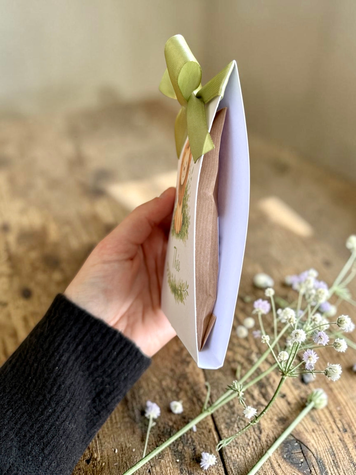Carte personnalisée pour célébrer vos plus beaux moments – Lion bohème
