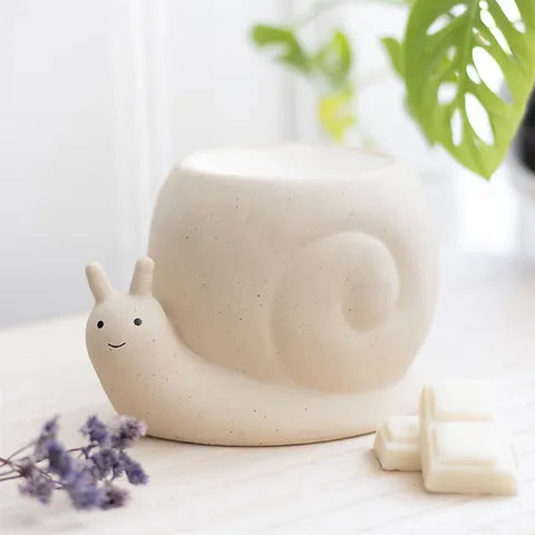 Brûle-parfum "Escargot" en céramique